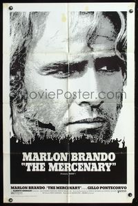 5q153 BURN 1sh R75 Marlon Brando profiteers from war, directed by Gillo Pontecorvo, Mercenary!
