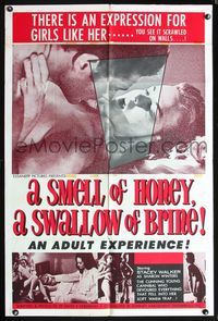 5q784 SMELL OF HONEY A SWALLOW OF BRINE 1sh '66 Stacey Walker, an adult experience!