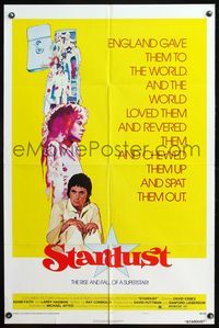 5q806 STARDUST style A 1sh '74 Michael Apted directed, David Essex, Keith Moon rock & roll!