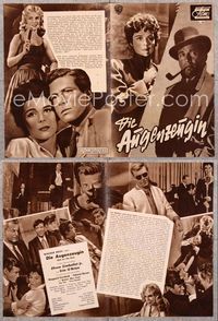 5t035 GIRL ON THE RUN German program '58 77 Sunset Strip pilot starring Efrem Zimbalist Jr.!