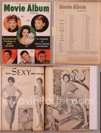 5t133 MOVIE ALBUM magazine Fall 1957, Audrey Hepburn, Natalie Wood, Debbie Reynolds