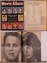 5t134 MOVIE ALBUM magazine Winter 1957-1958, Elizabeth Taylor, Frank Sinatra & many more!