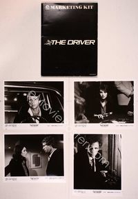 5t166 DRIVER presskit '78 Walter Hill, Ryan O'Neal, Bruce Dern & Isabelle Adjani