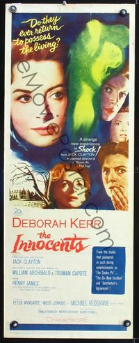 5r231 INNOCENTS insert '62 Deborah Kerr is outstanding in Henry James' English classic horror story