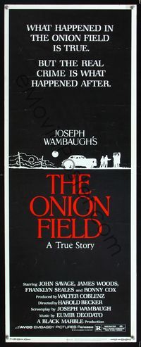 5r382 ONION FIELD insert '79 what happened was true, but the real crime is what happened after!