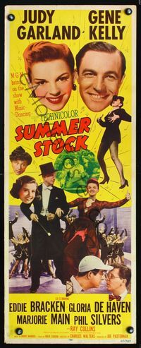 5r585 SUMMER STOCK insert '50 great images of Judy Garland & Gene Kelly dancing!