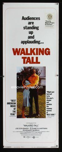 5r669 WALKING TALL style C insert '73 Joe Don Baker as Buford Pusser, classic!