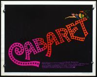 5s087 CABARET style A 1/2sh '72 singing & dancing Liza Minnelli in Nazi Germany, Bob Fosse