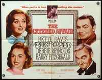 5s097 CATERED AFFAIR 1/2sh '56 Debbie Reynolds, Bette Davis, Ernest Borgnine, Barry Fitzgerald