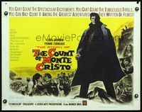 5s121 COUNT OF MONTE CRISTO 1/2sh '62 Le Comte de Monte Cristo, Louis Jourdan as Edmond Dantes!