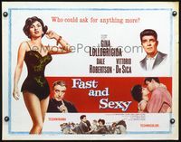 5s176 FAST & SEXY 1/2sh '60 de Sica, who could ask for more than half-dressed sexy Lollobrigida!
