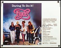 5s195 FOXES 1/2sh '80 Jodie Foster, Cherie Currie, Marilyn Kagen + super young Scott Baio!