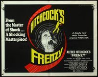 5s199 FRENZY 1/2sh '72 written by Anthony Shaffer, Alfred Hitchcock's shocking masterpiece!