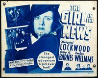 5s213 GIRL IN THE NEWS 1/2sh '40 directed by Carol Reed, Margaret Lockwood is acquitted for murder!