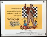 5s222 GREASED LIGHTNING 1/2sh '77 great art of race car driver Richard Pryor by Noble!
