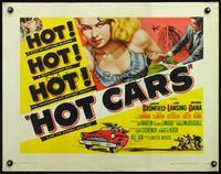 5s248 HOT CARS 1/2sh '56 sexy bad stop-at-nothing blonde Joi Lansing, underworld's dirtiest racket!