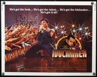 5s260 IDOLMAKER 1/2sh '80 Bob Marucci bio, Peter Gallagher on his knees singing in front of fans!
