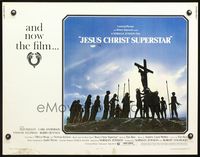 5s288 JESUS CHRIST SUPERSTAR 1/2sh '73 Ted Neeley, Andrew Lloyd Webber religious musical