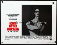 5s307 KING OF THE GYPSIES 1/2sh '78 creepy close up of Eric Roberts in his first leading role!
