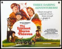 5s342 LITTLEST HORSE THIEVES 1/2sh '77 clever enough to outsmart a town & brave enough to save it!
