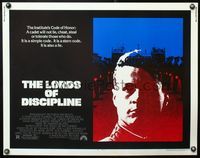 5s348 LORDS OF DISCIPLINE 1/2sh '83 David Keith will not lie, cheat, steal or tolerate those who do