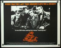 5s349 LORDS OF FLATBUSH 1/2sh '74 cool portrait of Fonzie, Rocky, & Perry as greasers in leather!