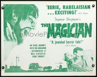 5s356 MAGICIAN 1/2sh '58 Ingmar Bergman's classic Ansiktet with Max Von Sydow & Ingrid Thulin!