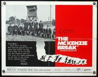 5s380 McKENZIE BREAK 1/2sh '71 Brian Keith in the ultimate World War II escape film!