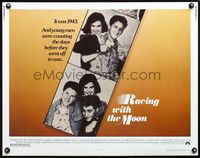 5s471 RACING WITH THE MOON 1/2sh '84 young Sean Penn & Nicholas Cage, Elizabeth McGovern