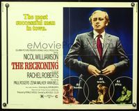 5s474 RECKONING 1/2sh '69 Nicol Williamson is the most successful man in town at work & at play!