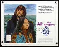 5s501 SAILOR WHO FELL FROM GRACE WITH THE SEA 1/2sh '76 art of Kris Kristofferson & Sarah Miles!