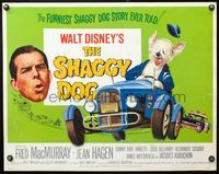5s516 SHAGGY DOG 1/2sh R74 Disney, Fred MacMurray in the funniest sheep dog story ever told!