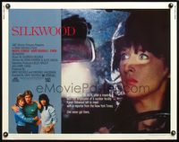 5s531 SILKWOOD 1/2sh '83 Meryl Streep, Cher, Kurt Russell, directed by Mike Nichols!
