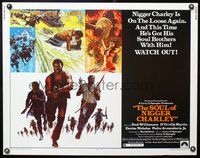 5s556 SOUL OF NIGGER CHARLEY 1/2sh '73 Fred Williamson has his soul brothers with him this time!