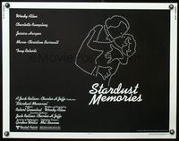 5s568 STARDUST MEMORIES 1/2sh '80 directed by Woody Allen, cool star constellation art!