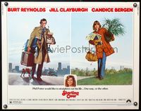 5s569 STARTING OVER 1/2sh '79 artwork of Burt Reynolds & Jill Clayburgh by Morgan Kane!
