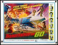 5s622 THUNDERBIRDS ARE GO 1/2sh '66 marionette puppets, really cool sci-fi action artwork!