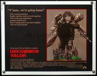 5s652 UNCOMMON VALOR 1/2sh '83 Tex Cobb, Fred Ward, Robert Stack, Vietnam War!