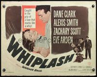 5s675 WHIPLASH 1/2sh '49 boxer Dane Clark & Alexis Smith are caught in the grip of love!