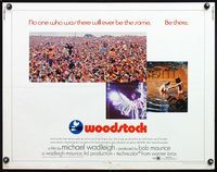 5s690 WOODSTOCK 1/2sh '70 three great images of the most classic rock & roll concert!
