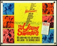 5s699 YOUNG SWINGERS 1/2sh '63 it's a real hot Hootenanny with a bundle of young swingers!
