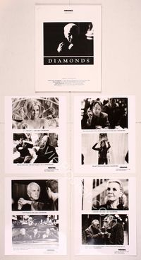 5v173 DIAMONDS presskit '99 Kurt Douglas, Dan Aykroyd, Jenny McCarthy, Lauren Bacall