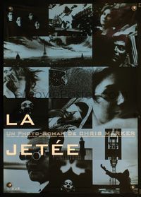 5w258 LA JETEE Japanese '90s Chris Marker French sci-fi, cool montage of bizarre images!