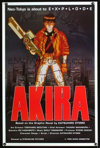 5x024 AKIRA 1sh '88 Katsuhiro Otomo classic sci-fi anime, Neo-Tokyo is about to EXPLODE!