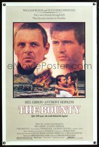 5x124 BOUNTY 1sh '84 Mel Gibson, Anthony Hopkins, Laurence Olivier, Mutiny on the Bounty!