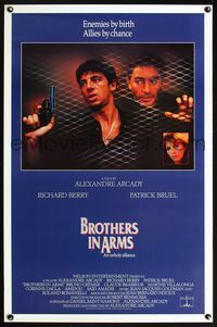 5x141 BROTHERS IN ARMS int'l 1sh '89 Richard Berry, Patrick Bruel, Marthe Villalonga!