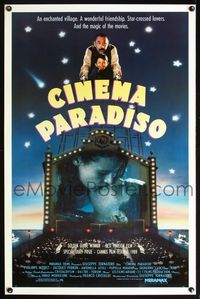 5x178 CINEMA PARADISO 1sh '89 Nuovo Cinema Paradiso, Giuseppe Tornatore, Philippe Noiret!