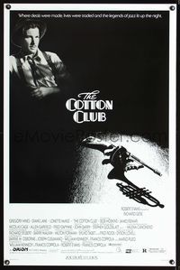 5x205 COTTON CLUB 1sh '84 Francis Ford Coppola, Richard Gere, cool art deco design!