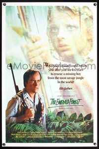 5x298 EMERALD FOREST 1sh '85 John Boorman, Powers Boothe, based on a true story!
