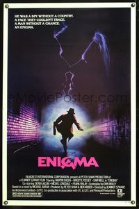 5x307 ENIGMA 1sh '83 Martin Sheen, Brigitte Fossey, a face they couldn't trace!